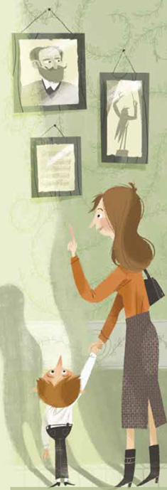 «Про дирижёра». Художник Ольга Демидова