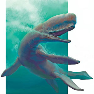 Гипотетический неоплиозавр («Природа» №5, 2017)