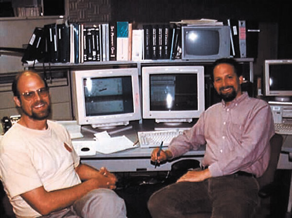 Джефф Марси (справа) и Пол Батлер. Изображение: «Троицкий вариант»