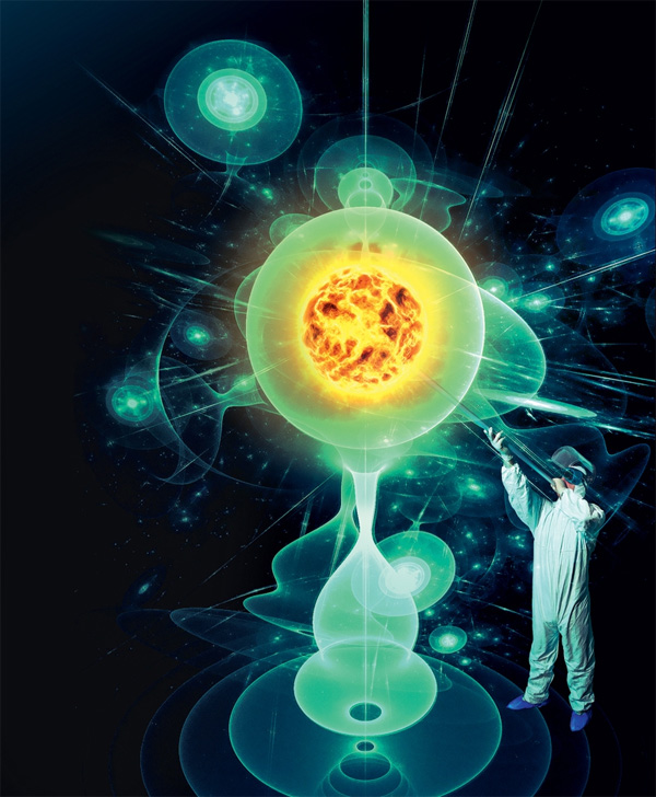 Быть может, мы сейчас ломаем голову над значением фундаментальных физических постоянных и их соотношением именно потому, что конструкторы нашей Вселенной выбрали их так, чтобы стимулировать нашу любознательность и намекнуть на их искусственное происхождение. Изображение: «Популярная механика»