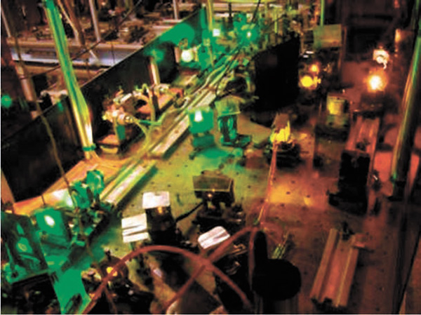 Экспериментальная установка по оптической нанодиагностике