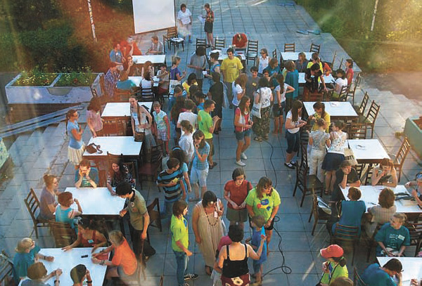 Перед началом вечерних игр