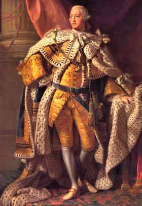 Рис. 5. Георг III. Портрет кисти Алана Рамсея