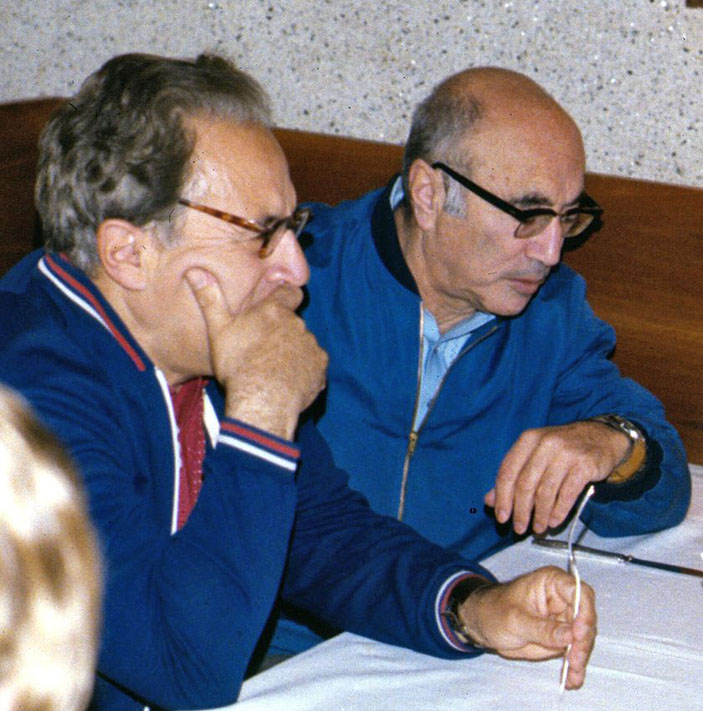 И. С. Шкловский и академик Я. Б. Зельдович. 1977 год («Наука и жизнь» №11, 2016)