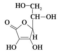 Формула аскорбиновой кислоты C6H8O6 — c-vitaminum (изображение: «Наука и жизнь»)