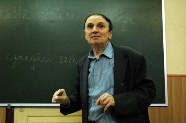 А. А. Зализняк, «О языке древней Индии». 11 февраля 2011 года, школа «Муми-тролль»
