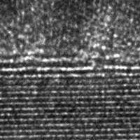 Поперечный срез двойного эпитаксиального слоя графена