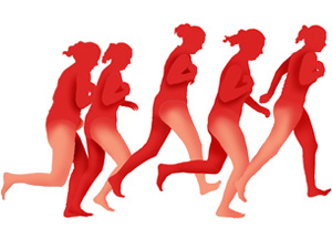 С энергетической точки зрения бег — самый эффективный способ быстрого движения (изображение с сайта www.nsf.gov)