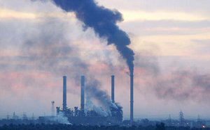 Основные производители двуокиси углерода — электростанции и предприятия тяжелой промышленности (фото с сайта as.wn.com)