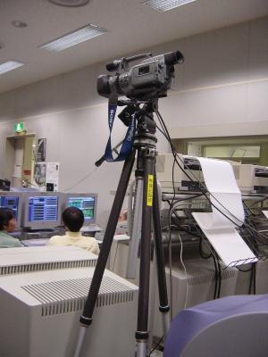 Хаябуса, ЦУП, видеокамера (фото с сайта www.isas.jaxa.jp)