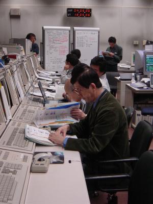 Хаябуса, ЦУП (фото с сайта www.isas.jaxa.jp)