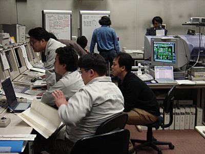 ЦУП зонда Хаябуса (фото с сайта www.isas.jaxa.jp)