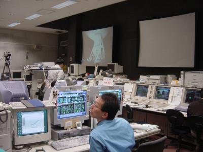 Центр управдления полетом зонда Хаябуса (фото с сайта www.isas.jaxa.jp)
