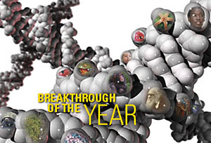 Эволюционная биология - самая успешная наука 2005 года по версии журнала Science. Рис. с сайта www.sciencemag.org