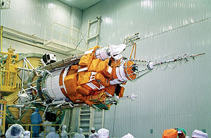 Гидрометеорологический спутник «Метеор-3M» №1 (фото с сайта www.novosti-kosmonavtiki.ru)