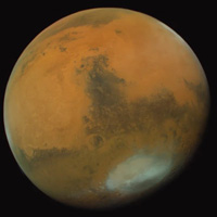 Полноцветное изображение Марса