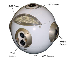Внешний вид Mini AERCam (фото с сайта aercam.nasa.gov)