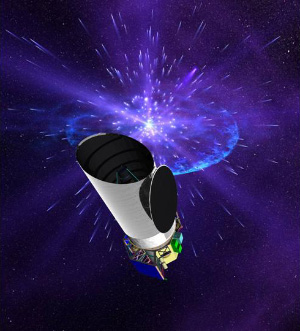 Dark Energy Space Telescope в представлении художника