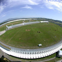 РАТАН-600 (РАдиоТелескоп Академии Наук) — крупнейший кольцевой радиотелескоп с антенной переменного профиля