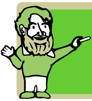 Говард Джорджи. Рисунок с афиши мюзикла Les Phys, посвященного курсу Physics 16, который профессор Говард Джорджи преподает в Гарвардском университете. (С сайта schwinger.harvard.edu/~georgi)