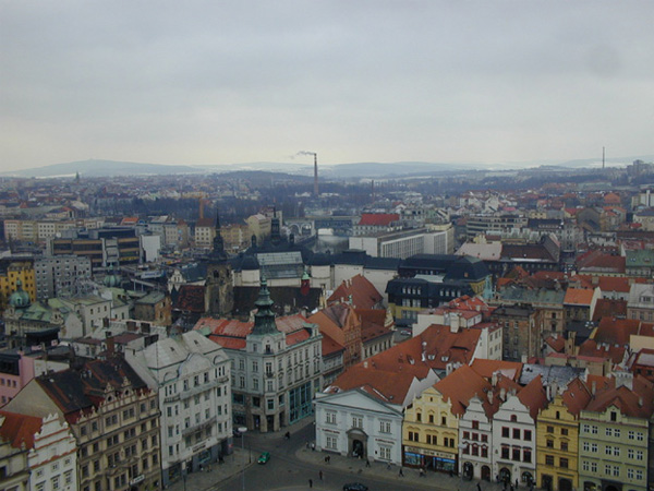 Город Пльзень в Богемии — крупный центр пивоварения. Фото с сайта www.cs.ucl.ac.uk