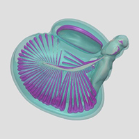Визуализация завихрений потоков воздуха