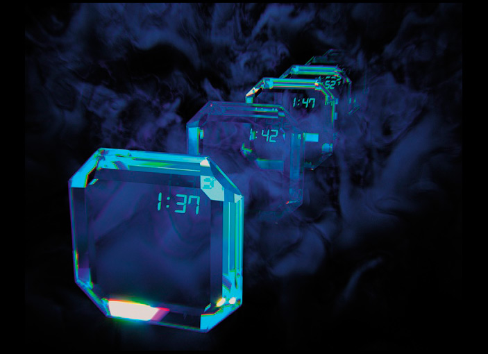 Художественный образ «кристалла в дискретном времени»