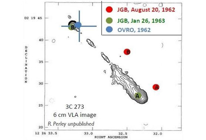 Квазар 3С 273 на длине волны 6 см