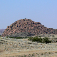 Научная группа из Университета Западной Вирджинии, обнаружившая ледниковые формы рельефа в Намибии