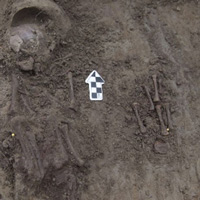 Позднепалеолитическое погребение Upward Sun River на Аляске