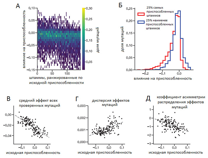 Рис. 2. Результаты эксперимента