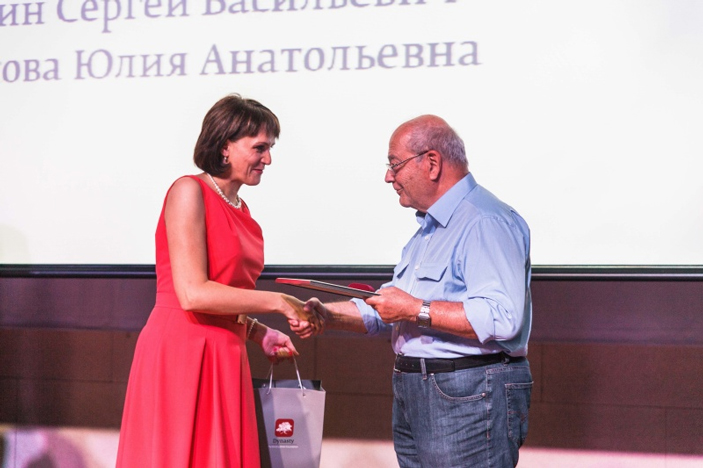 Награждение лауреатов конкурса учителей 2014 года