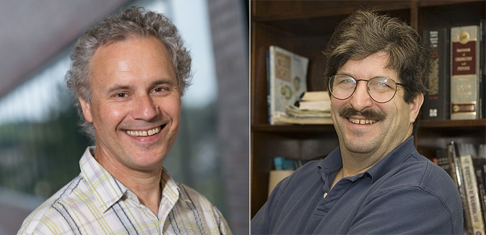 Рис. 1. Виктор Эмброс и Гэри Равкан — лауреаты Нобелевской премии по физиологии и медицине за 2024 год