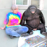 Сью Сэведж-Рамбо, Канзи и Панбаниша