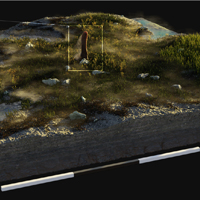 Рис. 1. Реконструкции прижизненного облика прототаксита Логана (Prototaxites loganii)