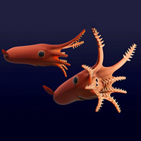 Гипотетическая реконструкция внешнего вида юрского вампироморфа Vampyronassa rhodanica