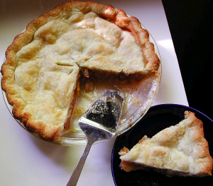 Рецепт «углеродного пирога» от Уоллеса Брокера: кусок съел — кусок закопай глубоко под землю (фото с сайта hilarynelson.com)