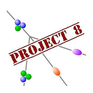 Рис. 1. Логотип коллаборации Project 8