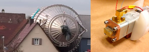 Рис. 5. Сравнительные размеры рабочих объемов в двух будущих тритиевых экспериментах: