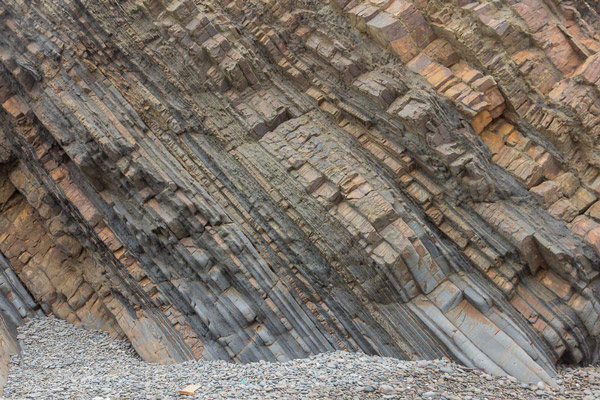 Слои горной породы, соответствующие различным эпохам