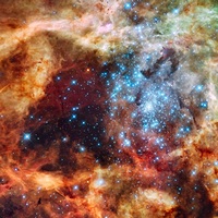 Туманность Тарантул и скопление R136