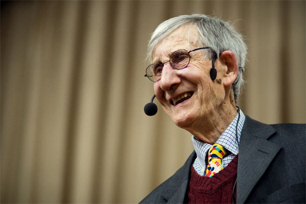 Freeman Dyson. Lebedev Physics Institute of the Russian Academy of Sciences, Moscow, Russia, 23 March 2009. Photo: Dynasty foundation